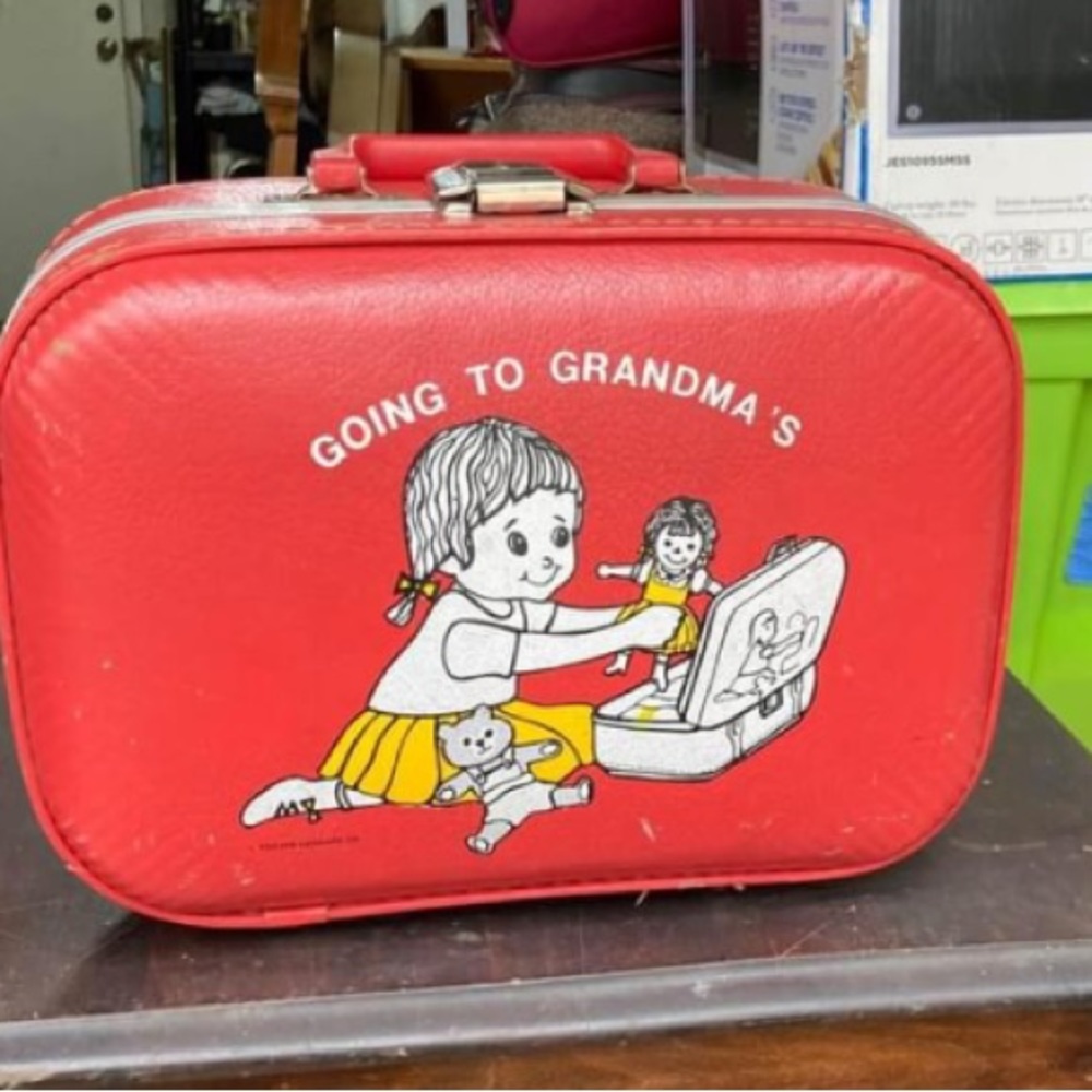 Vintage Trojan luggage